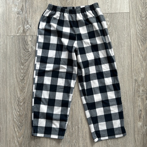 Carter's 2-Piece Girls Snowman Red Shirt w/Black & White Fleece Pajama Set Sz 5T - Picture 8 of 10